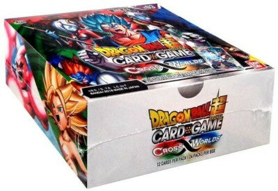 DRAGON BALL SUPER CARD GAME CROSS WORLDS BOOSTER BOX