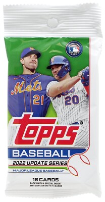 2022 TOPPS UPDATE SERIES BASEBALL RETAIL PACK