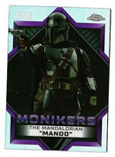 2023 TOPPS CHROME STAR WARS - MONIKERS - SINGLE -