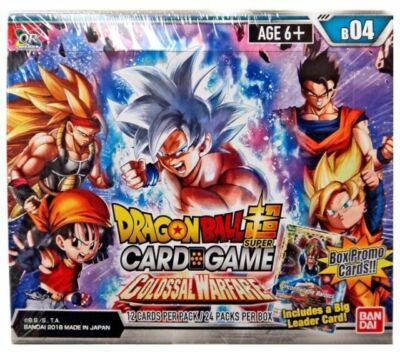 DRAGON BALL SUPER CARD GAME COLOSSAL WARFARE BOOSTER BOX