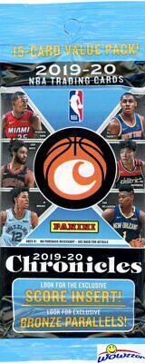 2019 PANINI CHRONICLES BASKETBALL FAT PACK