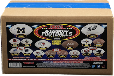2023 TRISTAR HIDDEN TREASURES AUTOGRAPHED FOOTBALL MYSTERY BOX