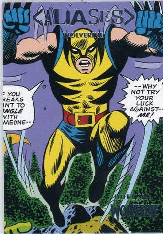 2023 UPPER DECK FLEER ULTRA WOLVERINE - ALIASES - SINGLES - #A1-A18 - YOU PICK FROM LIST