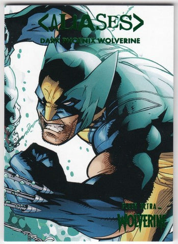 2023 UPPER DECK FLEER ULTRA WOLVERINE - GREEN - ALIASES - SINGLES - #A1-A18 - YOU PICK FROM LIST
