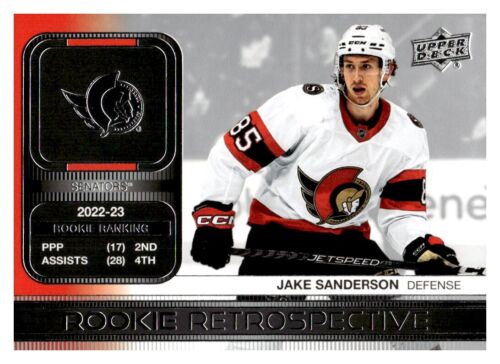 2023 UPPER DECK SERIES ONE - ROOKIE RETROSPECTIVE - SINGLES -
