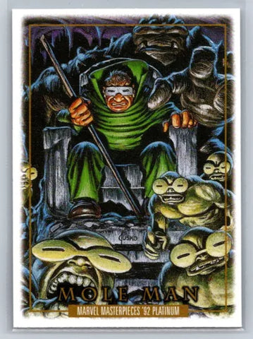 2024  UPPER DECK MARVEL MASTERPIECES '92 PLATINUM - LEATHER - SINGLES - #1-90 - YOU PICK FROM LIST