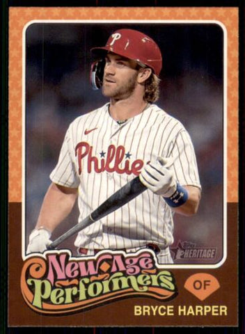 2024 TOPPS HERITAGE - NEW AGE PERFORMERS - SINGLES - #NAP1-NAP25 - YOU PICK FROM LIST