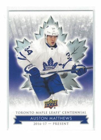 2017 UPPER DECK TORONTO MAPLE LEAFS CENNTENIAL - BASE - #1-100 - COMPLETE SET