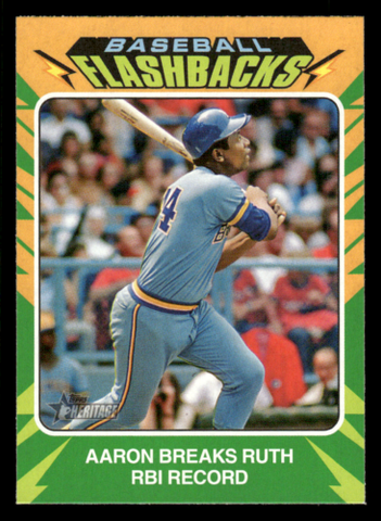 2024 TOPPS HERITAGE - BASEBALL FLASHBACKS - SINGLES - #BF1-BF15 - YOU PICK FROM LIST