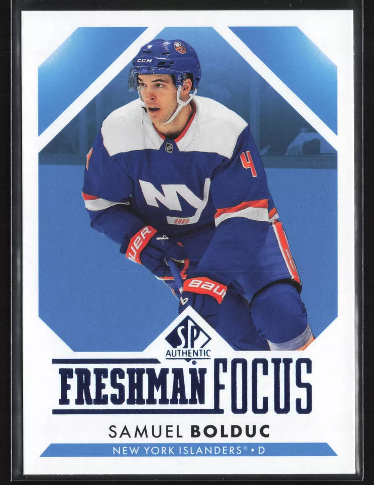 2023 UPPER DECK SP AUTHENTIC - BLUE - FRESHMAN FOCUS - SINGLES -