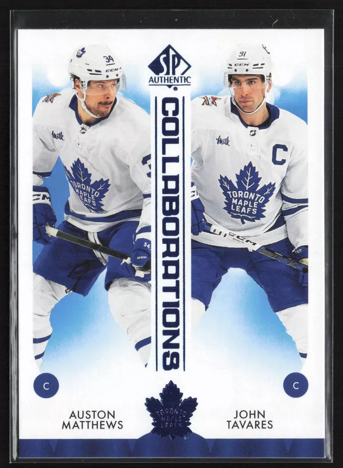 2023 UPPER DECK SP AUTHENTIC - BLUE COLLABORATIONS - SINGLES -