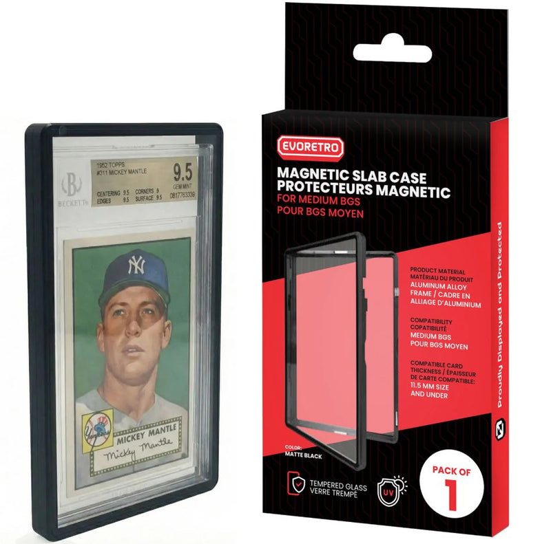EVORETRO MAGNETIC CASE FOR BGS GRADED CARD