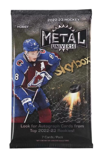 2022 UPPER DECK SKYBOX METAL UNIVERSE HOCKEY HOBBY PACK