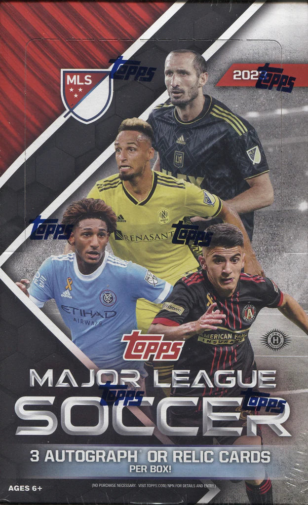 2023 TOPPS MLS SOCCER HOBBY BOX