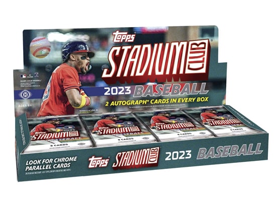 2023 TOPPS STADIUM CLUB BASEBALL HOBBY BOX