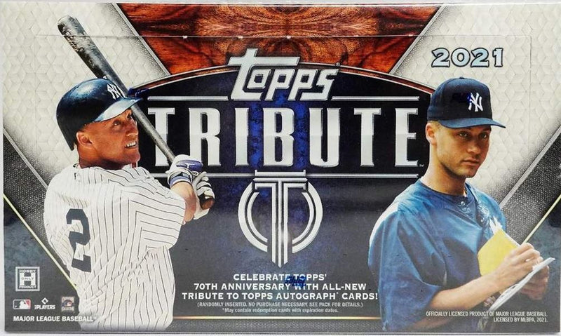 2021 TOPPS TRIBUTE BASEBALL HOBBY BOX