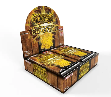 YU-GI-OH! QUARTER CENTURY STAMPEDE BOOSTER BOX