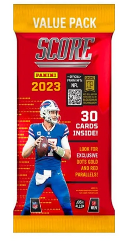 2023 PANINI SCORE FOOTBALL FAT PACK