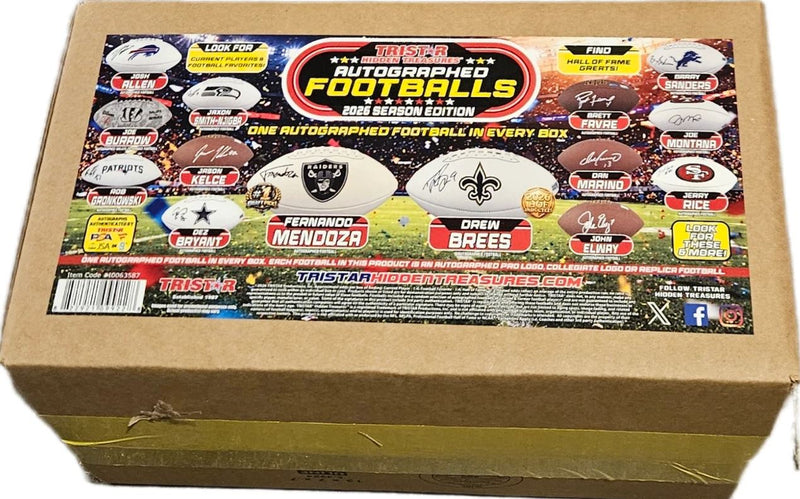 2026 TRISTAR HIDDEN TREASURES AUTOGRAPHED FOOTBALL SEASON EDITION BOX
