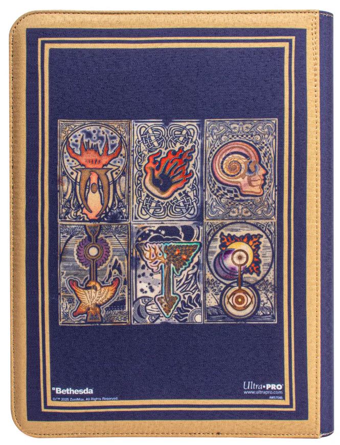 ULTRA PRO ELDER SCROLLS MAGES GUILD 9 POCKET PRO BINDER