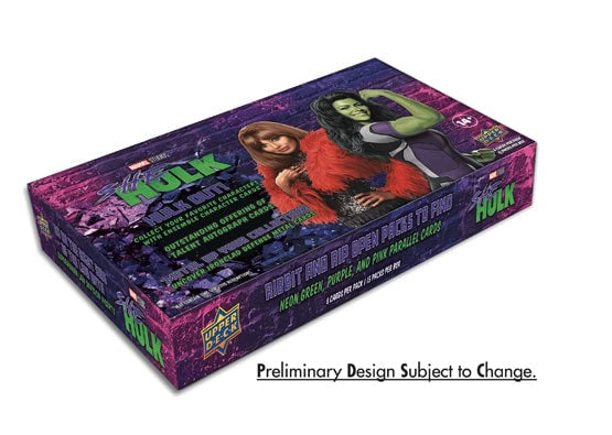 2024 UPPER DECK MARVEL SHE HULK HOBBY BOX