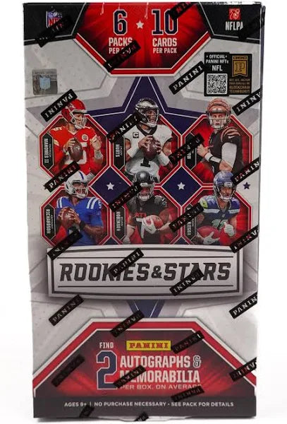 2023 PANINI ROOKIES & STARS FOOTBALL HOBBY BOX