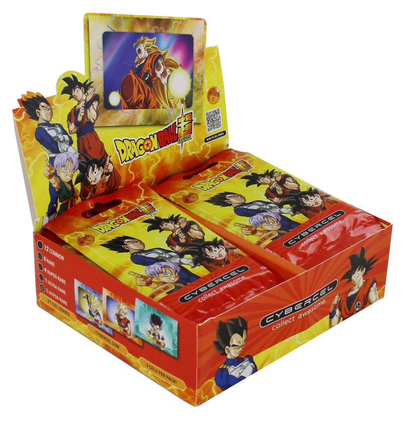 DRAGONBALL SUPER CYBERCEL SERIES ONE TRADING CARDS HOBBY BOX