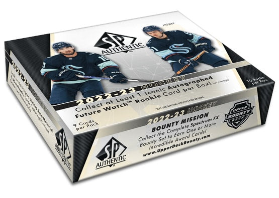 2022 UPPER DECK SP AUTHENTIC HOCKEY HOBBY BOX