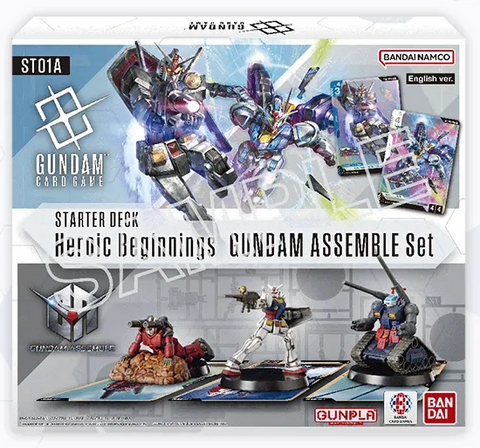 GUNDAM TCG ASSEMBLE STARTER SET (ST01A-ST04A)
