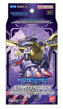 DIGIMON CARD GAME WOLF OF FRIENDSHIP STARTER DECK