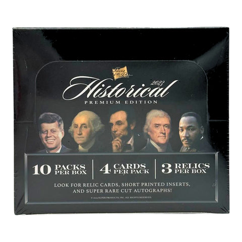 2023 SUPER PRODUCTS PIECES OF THE PAST HISTORIC EDITION HOBBY BOX
