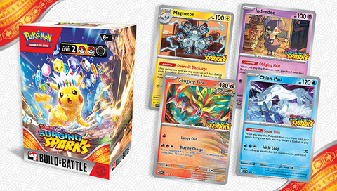 POKEMON SURGING SPARKS BUILD AND BATTLE KIT