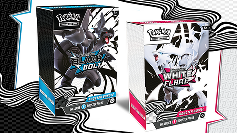 POKEMON BLACK BOLT WHITE FLARE BOOSTER BUNDLE (1 OF EACH PER PERSON)