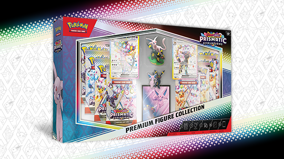 POKEMON PRISMATIC EVOLUTIONS PREMIUM FIGURE COLLECTION