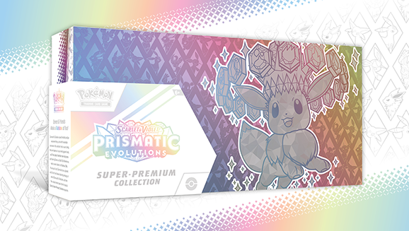 POKEMON PRISMATIC EVOLUTIONS SUPER PREMIUM COLLECTION BOX (1 PER PERSON)