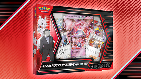 POKEMON TEAM ROCKET'S MEWTWO EX BOX