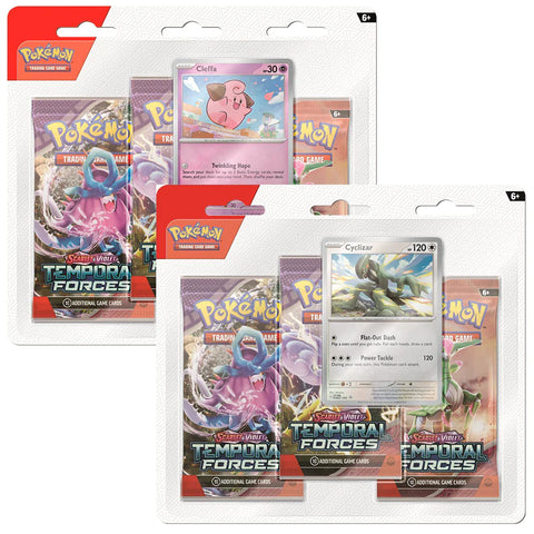 POKEMON TEMPORAL FORCES TRIPLE BLISTER PACK