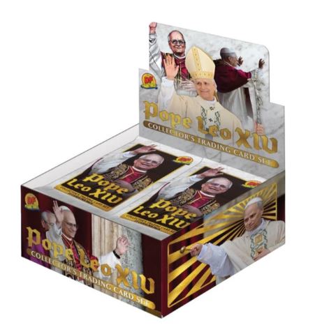 DYNAMIC FORCES POPE LEO XIV COLLECTOR TRADING CARD HOBBY BOX
