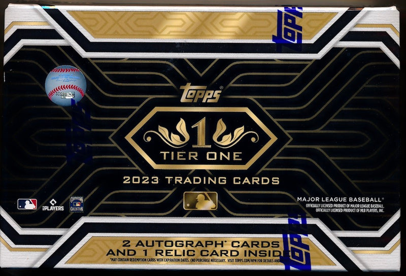 2023 TOPPS TIER ONE BASEBALL HOBBY BOX