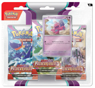 POKEMON PALDEA EVOLVED TRIPLE BLISTER PACK