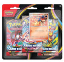 POKEMON CHAOS RISING TRIPLE BLISTER PACK (1 per customer)