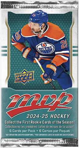 2024 UPPER DECK MVP HOCKEY RETAIL PACK