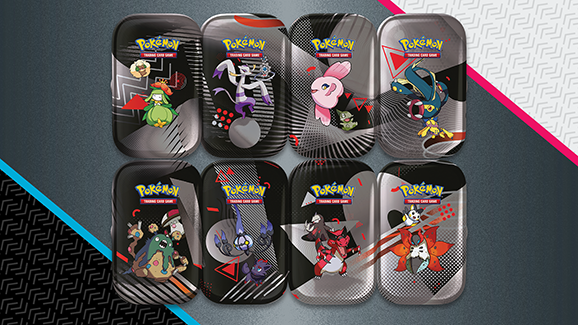 POKEMON BLACK BOLT WHITE FLARE UNOVA MINI TIN (1 PER PERSON) (ART AT RANDOM)
