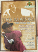 2002 UPPER DECK THE MAJORS TIGER WOODS COMPLETE SET