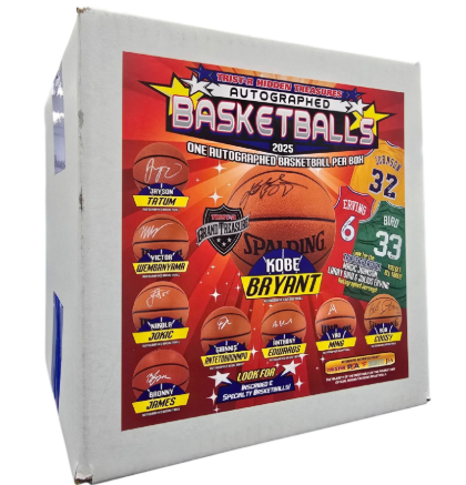 TRISTAR HIDDEN TREASURES AUTOGRAPHED BASKETBALL SERIES 8 (MYSTERY BOX)