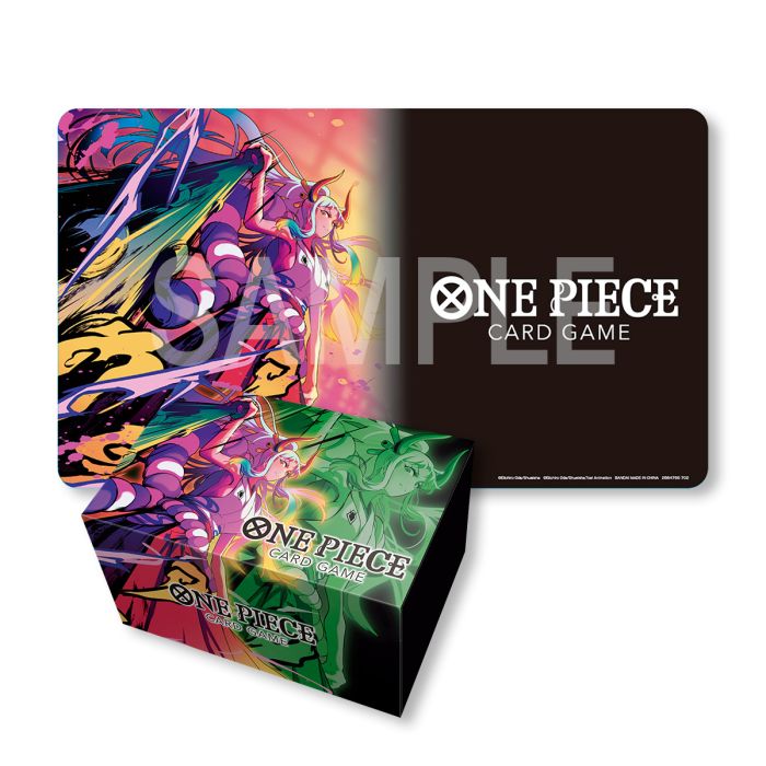 ONE PIECE TCG GAME MAT & DECK CASE SET - YAMATO