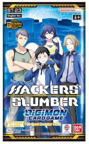 DIGIMON CARD GAME HACKERS' SLUMBER BOOSTER PACK
