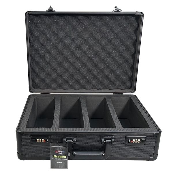 BCW GRADED CARD LOCK CASE POWERED BY ZION - 4 ROW