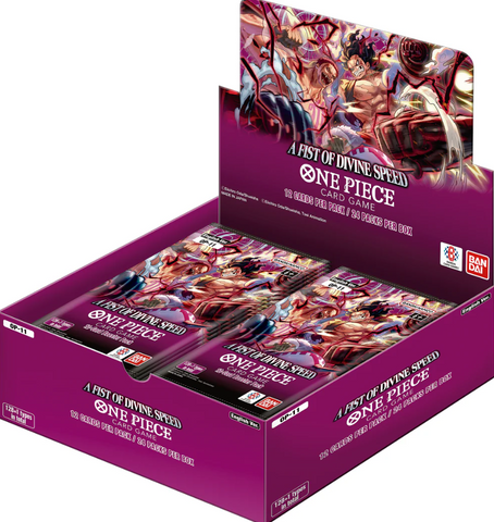 ONE PIECE TCG A FIST OF DIVINE SPEED BOOSTER BOX (OP11) (1 PER CUSTOMER)