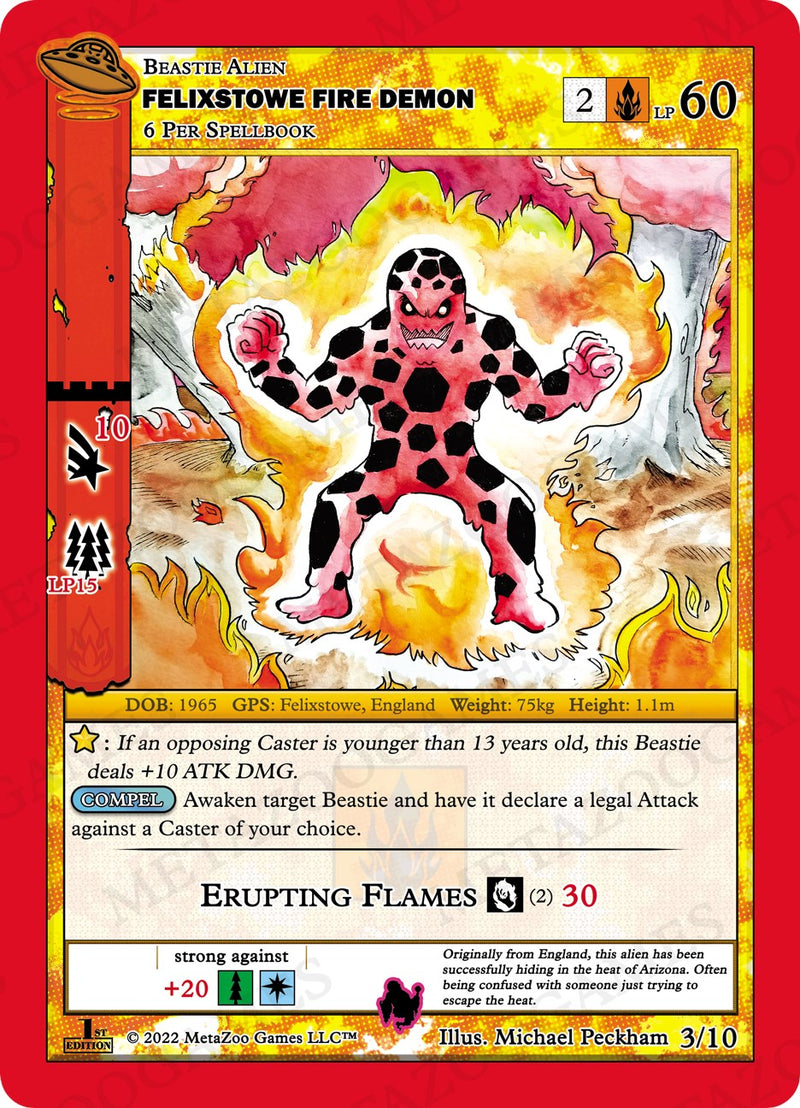 Felixstowe Fire Demon [Cryptid Nation: UFO First Edition Release Event Deck]